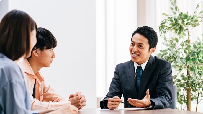 リビオ都島パークスクエアの専属の営業担当体制